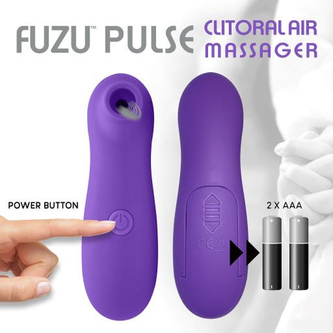 CLITORAL AIR MASSAGER PURPLE