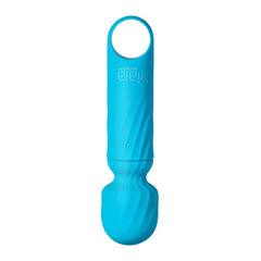 DOLLY BLUE SILICONE MINI WAND RECHARGEABLE