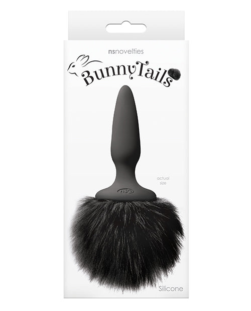 BUNNY TAILS MINI BLACK FUR